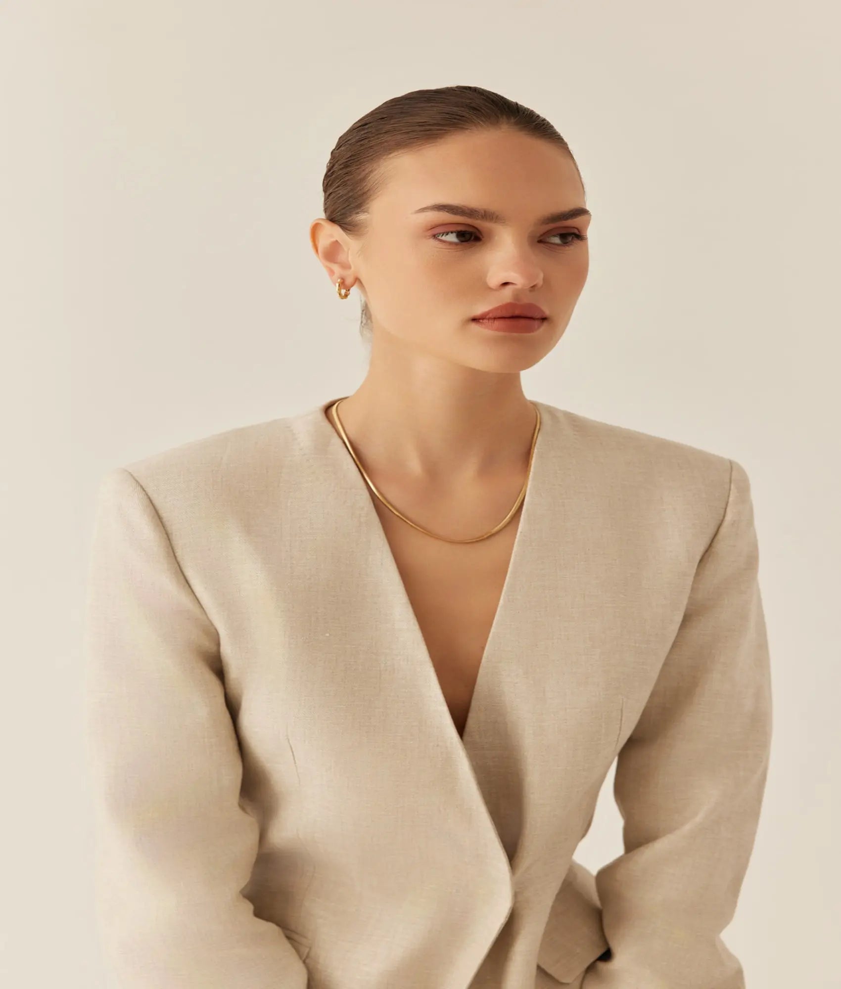 14 Ayar Altın Balıksırtı Zincir 2,20 mm