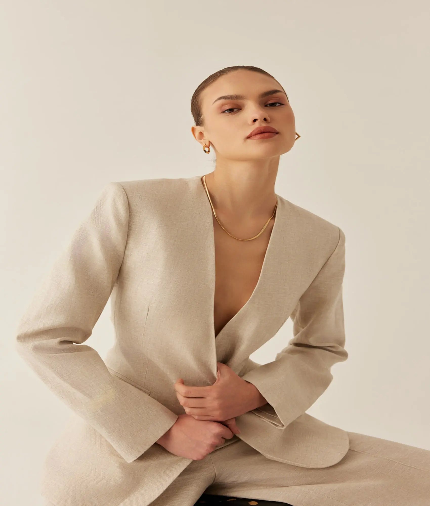 14 Ayar Altın Balıksırtı Zincir 2,60 mm