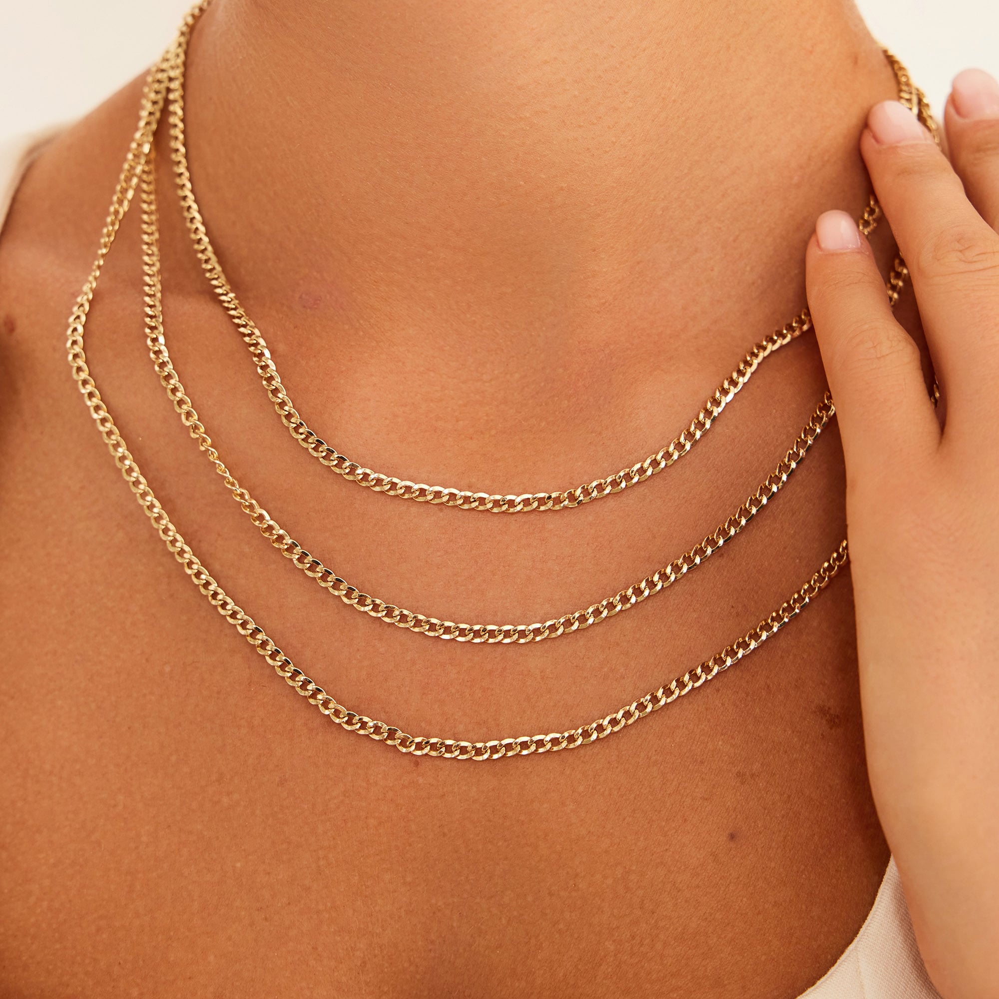 14 Ayar Altın Gurmet Zincir 3,2 mm