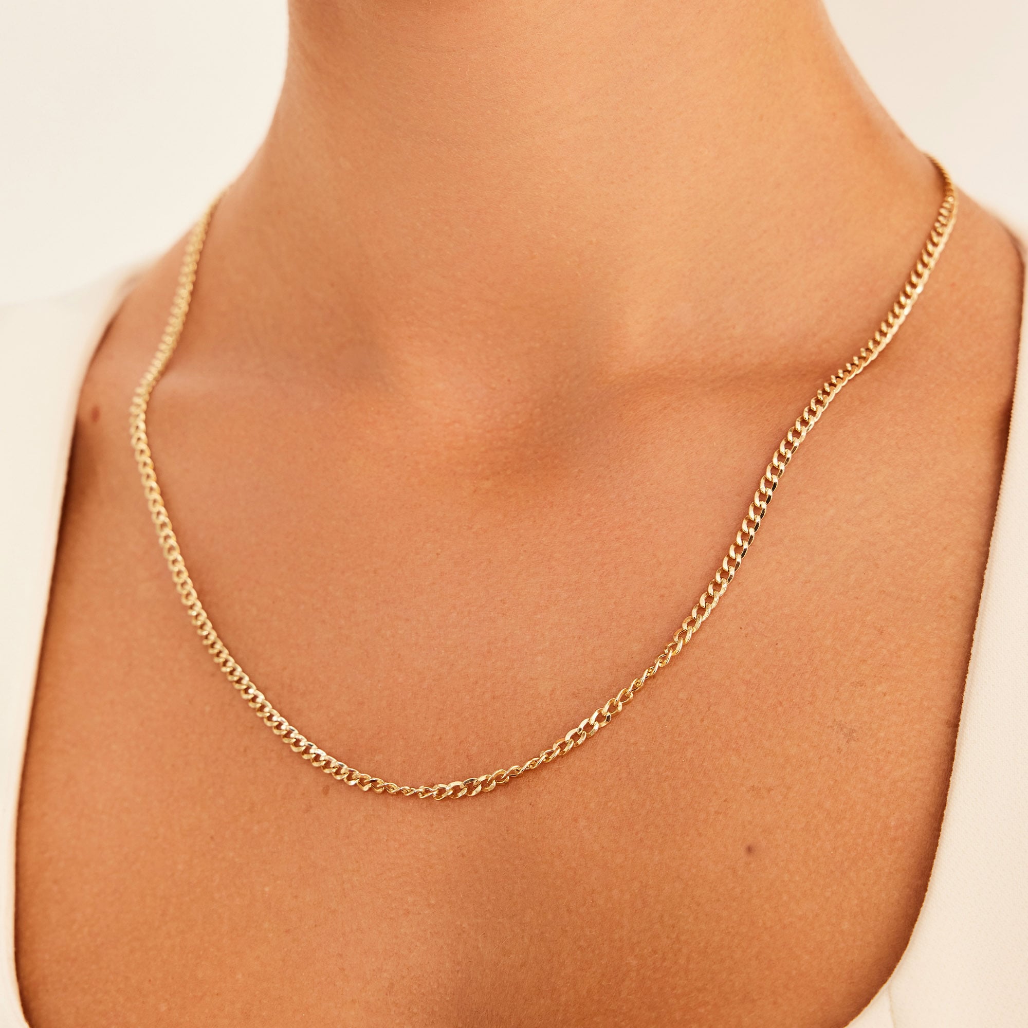 14 Ayar Altın Gurmet Zincir 3,2 mm