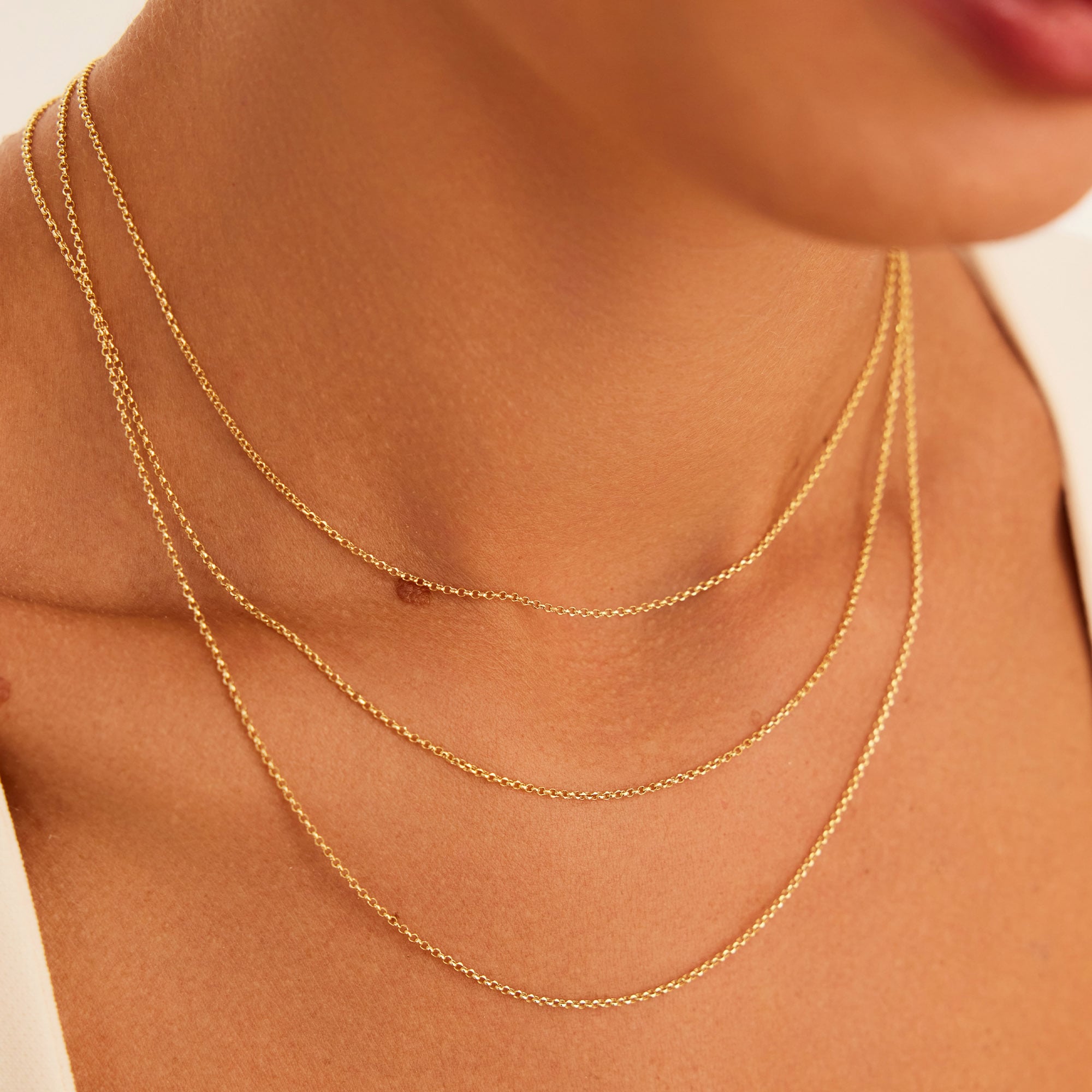 14 Ayar Altın İnce Doc Zincir