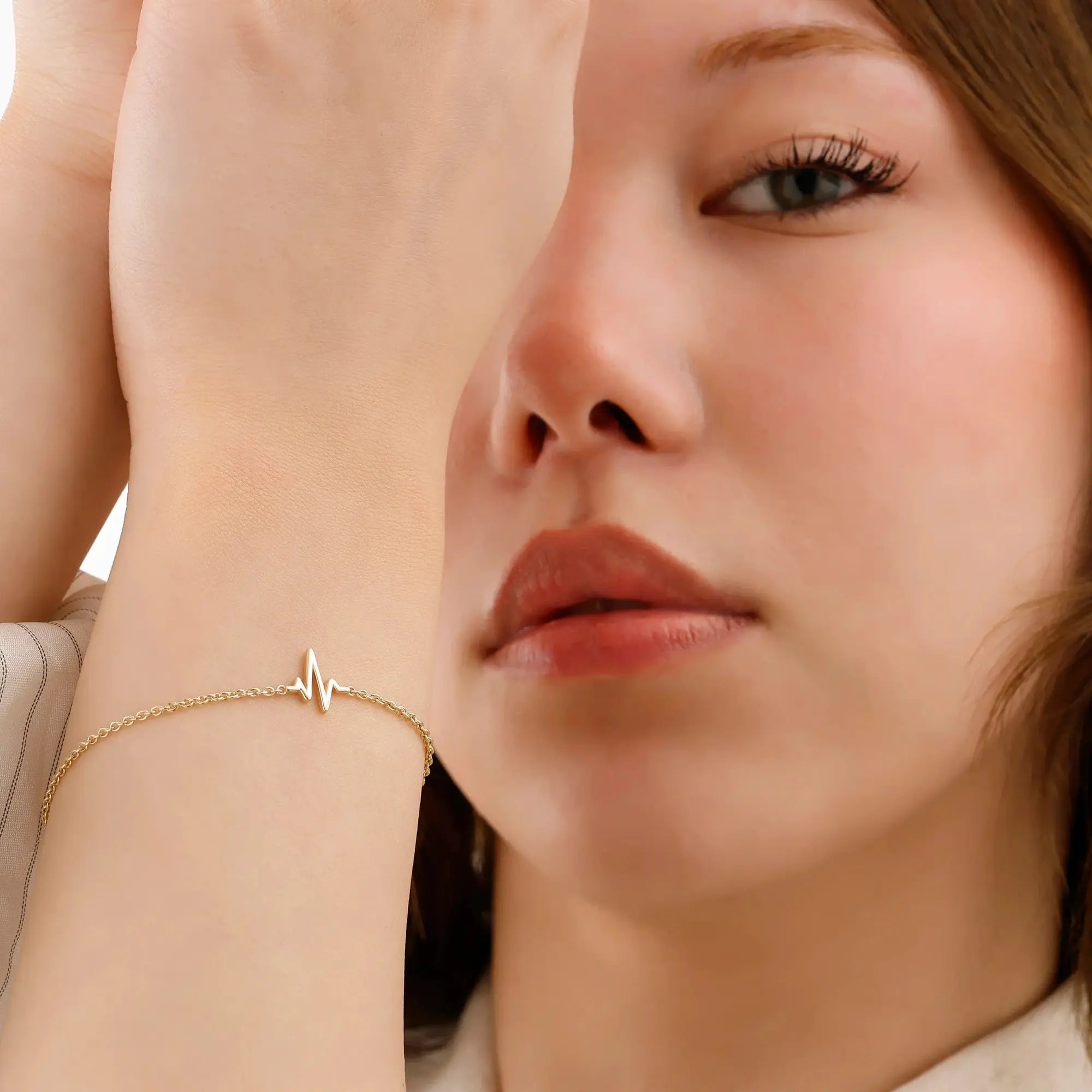 14 Ayar Altın Ritim Figür Bileklik