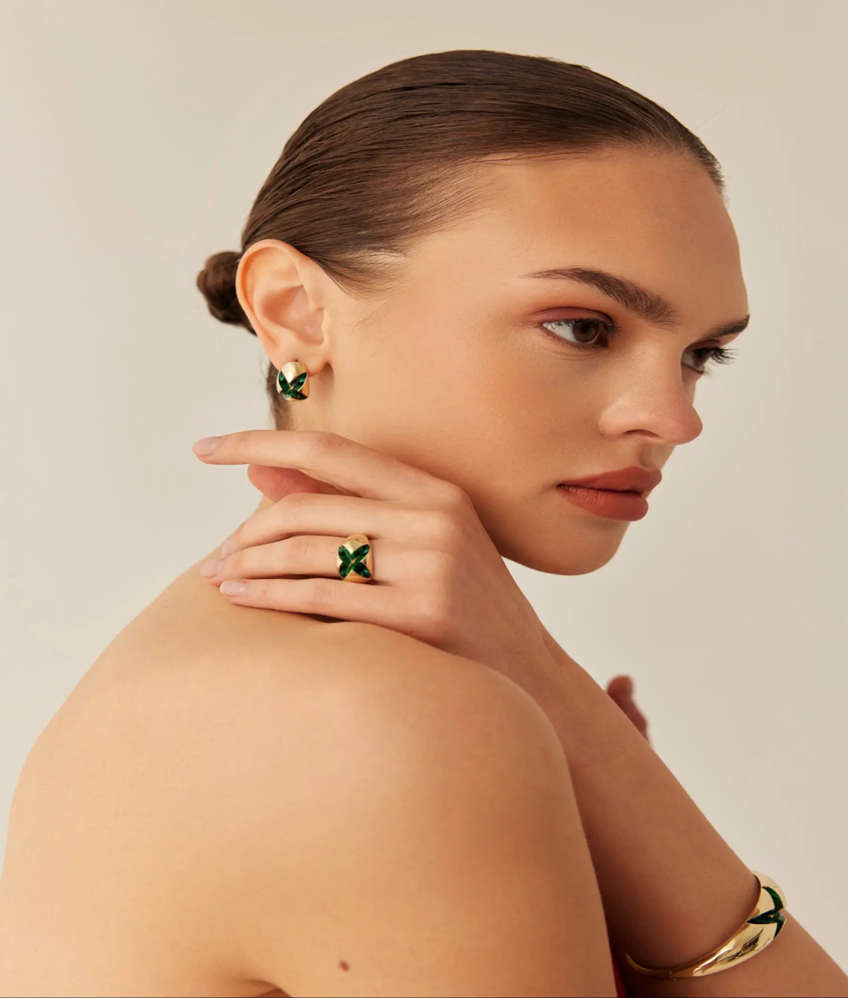 14 Ayar Altın Silva Küpe