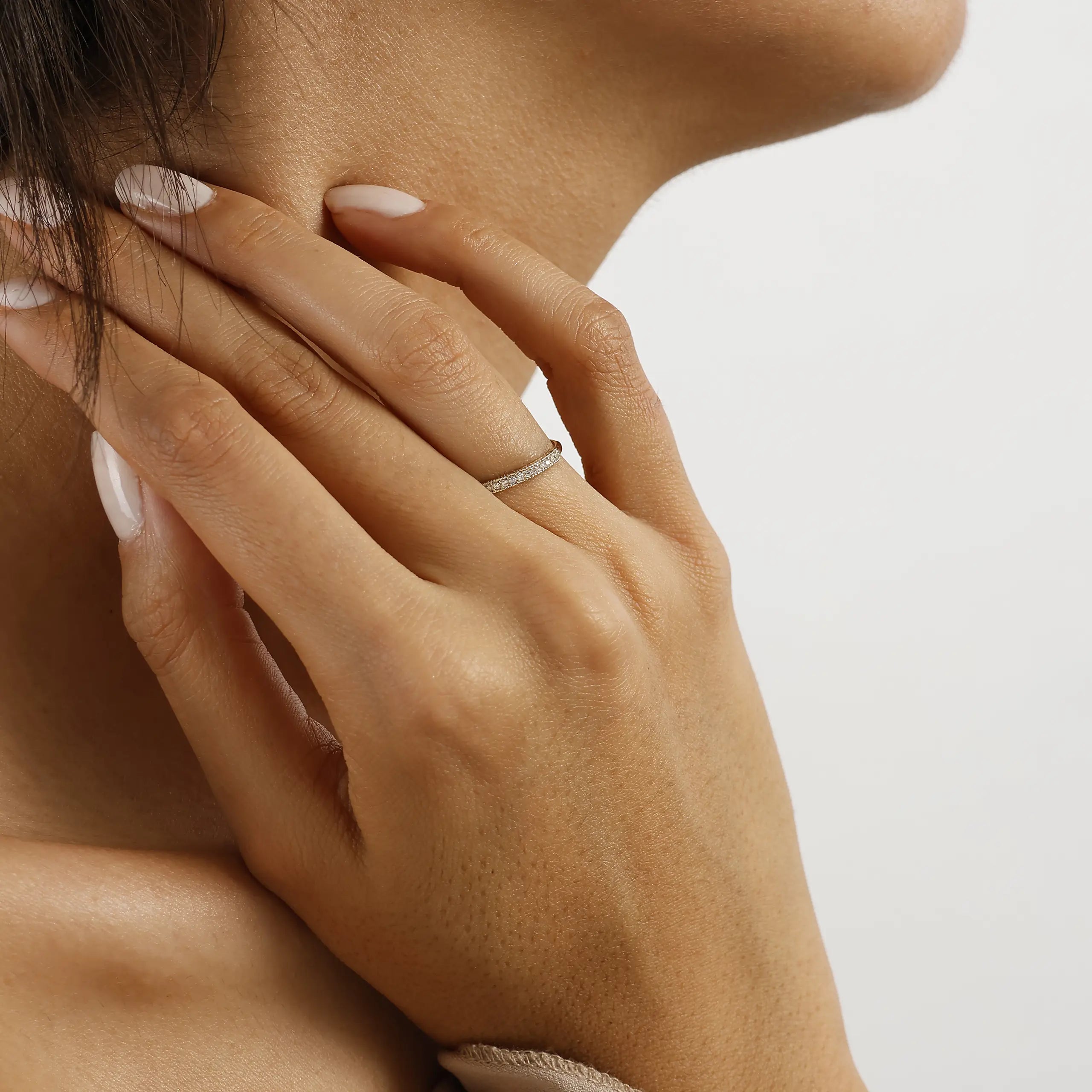 14 Ayar Altın Taşlı Yüzük