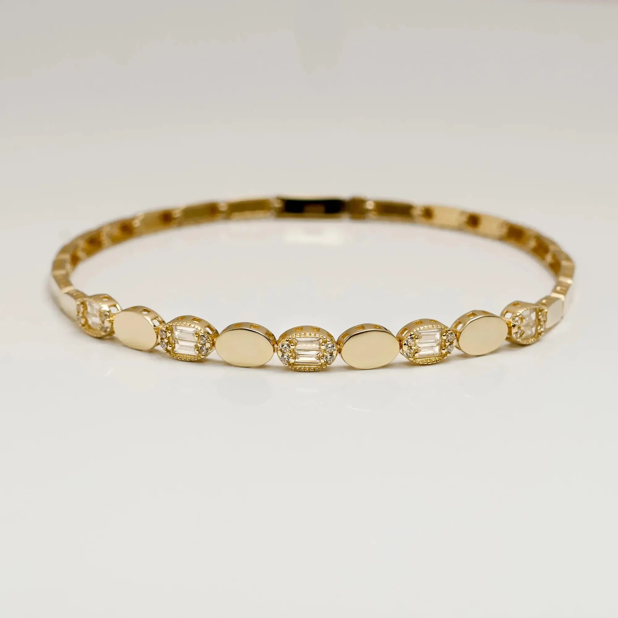 14 Ayar Altın Trend Bileklik