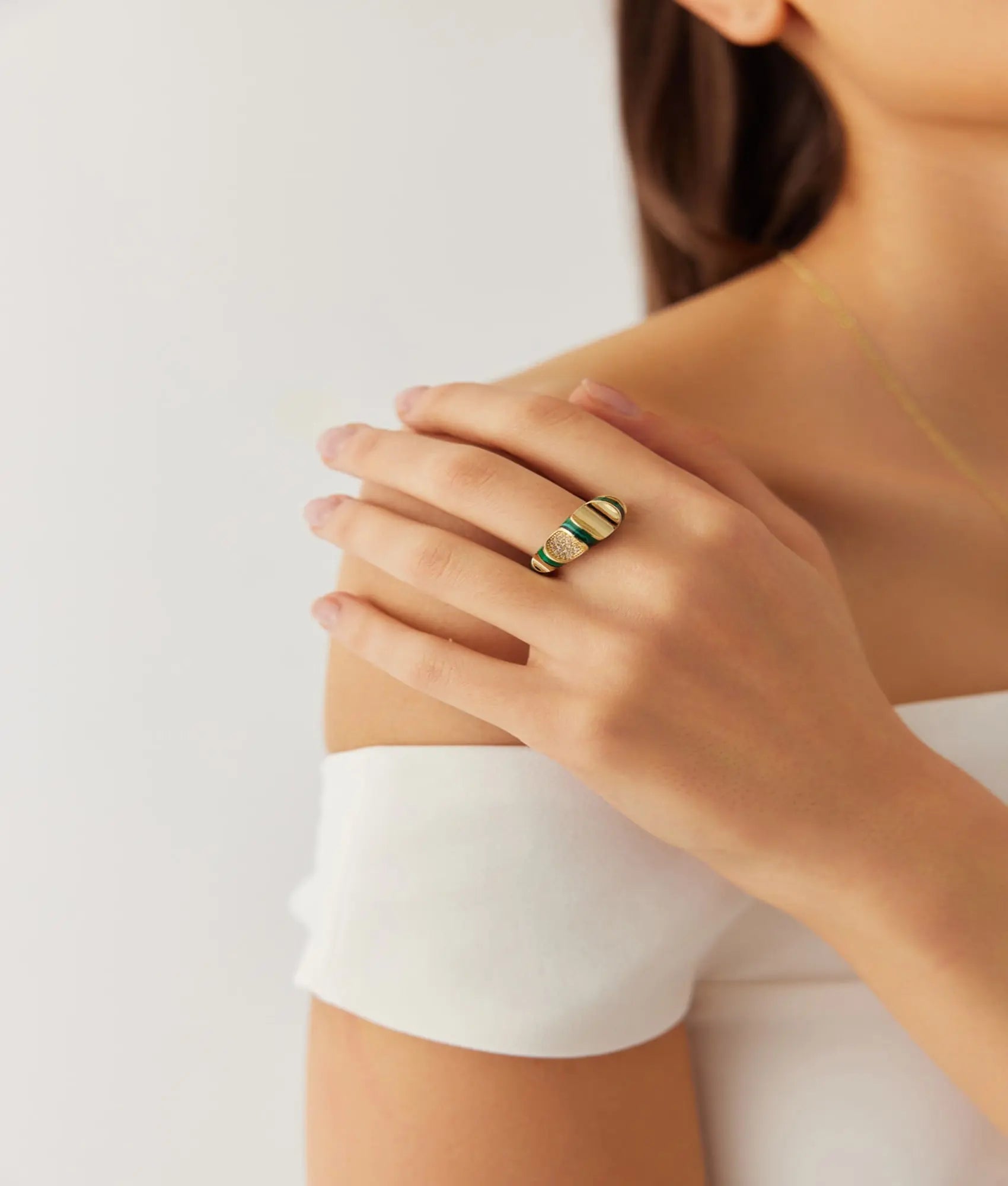 14 Ayar Altın Verda Yüzük