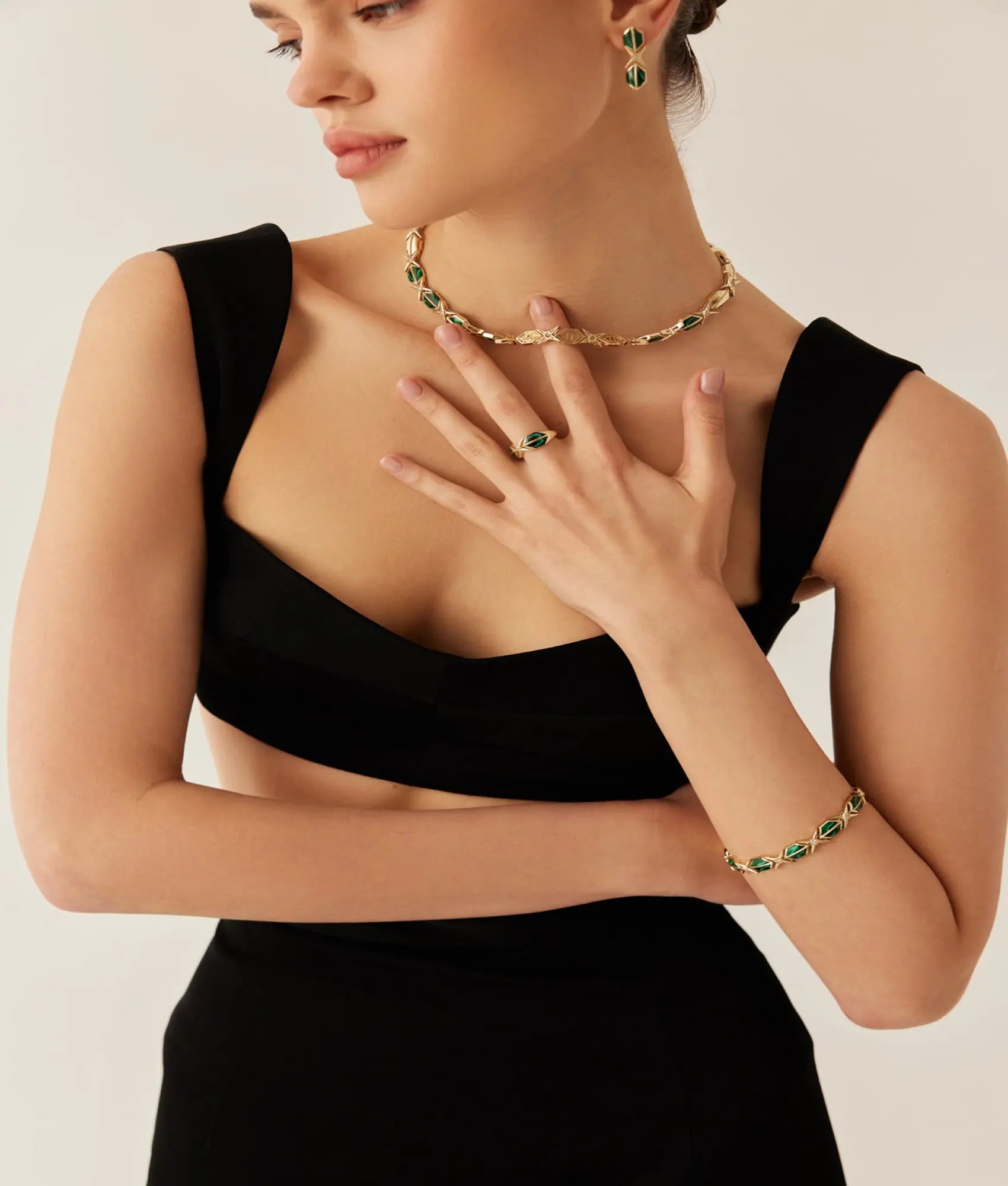 14 Ayar Altın Zelena Yüzük