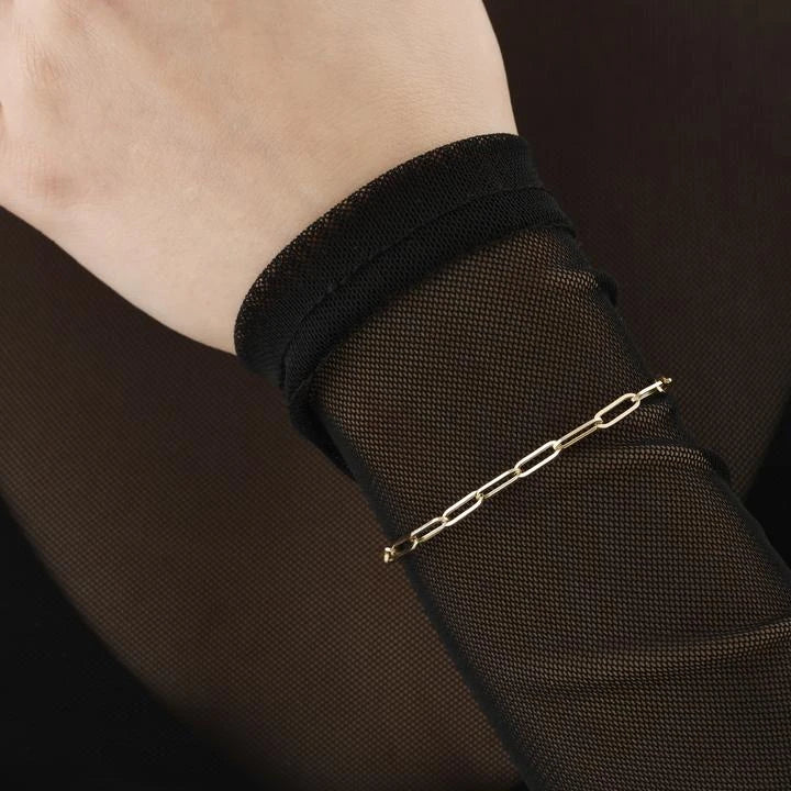 14 Ayar Altın Ataç Zincir Bileklik