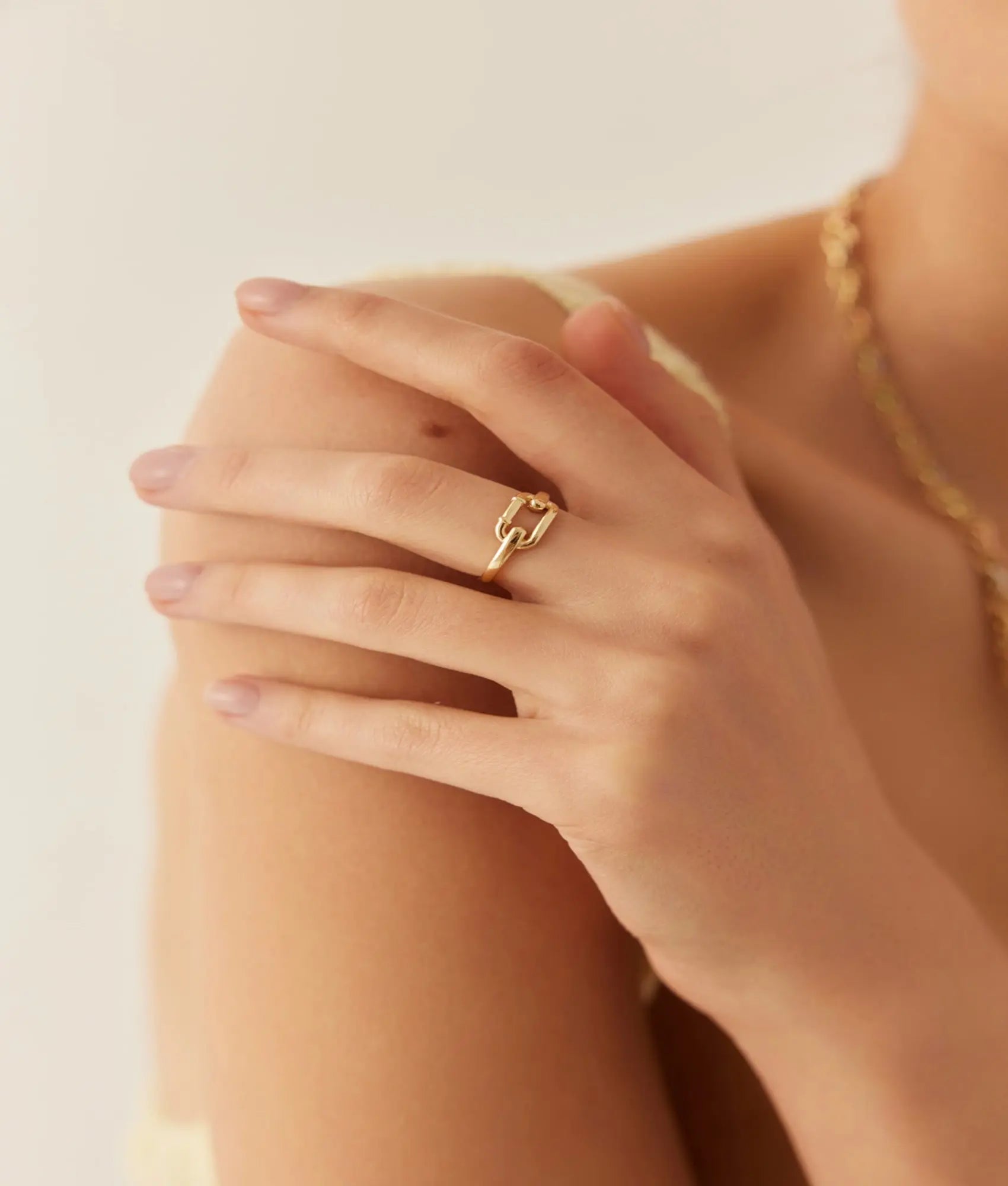 14 Ayar Altın Bağ Yüzük