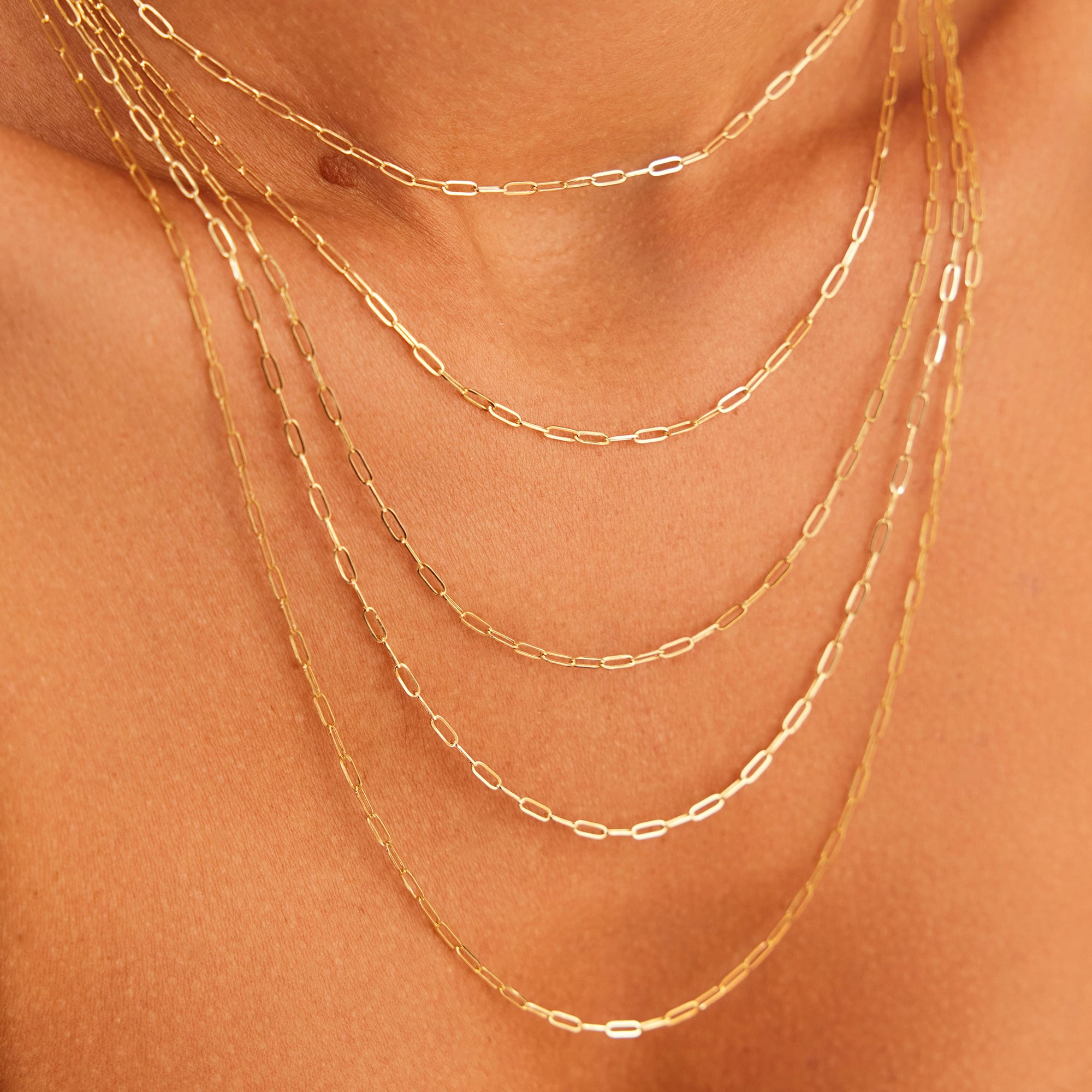 14 Ayar Altın İnce Ataç Zincir 1,80 mm