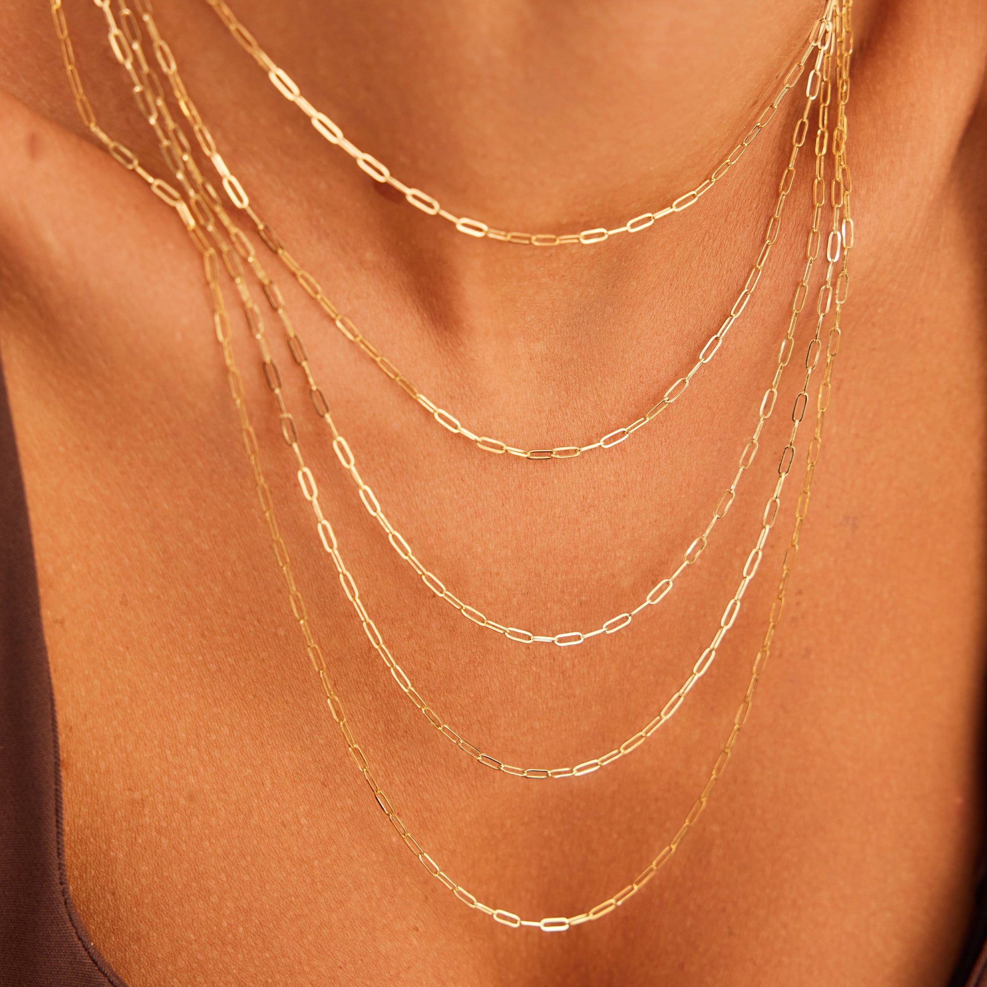 14 Ayar Altın İnce Ataç Zincir 1,80 mm