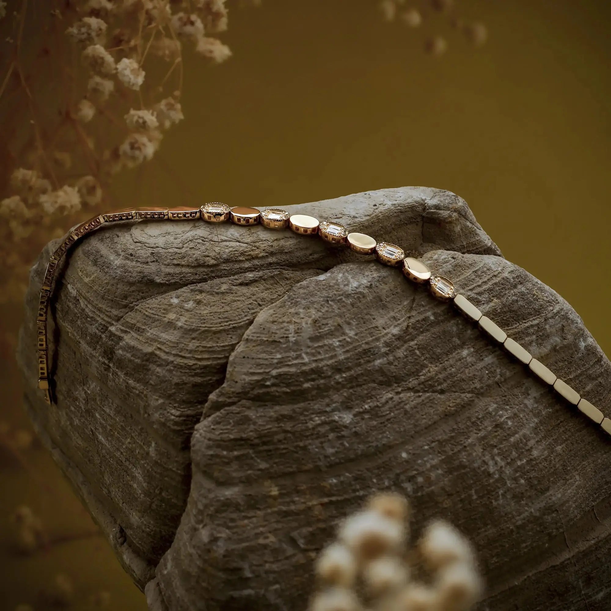 14 Ayar Altın Trend Bileklik