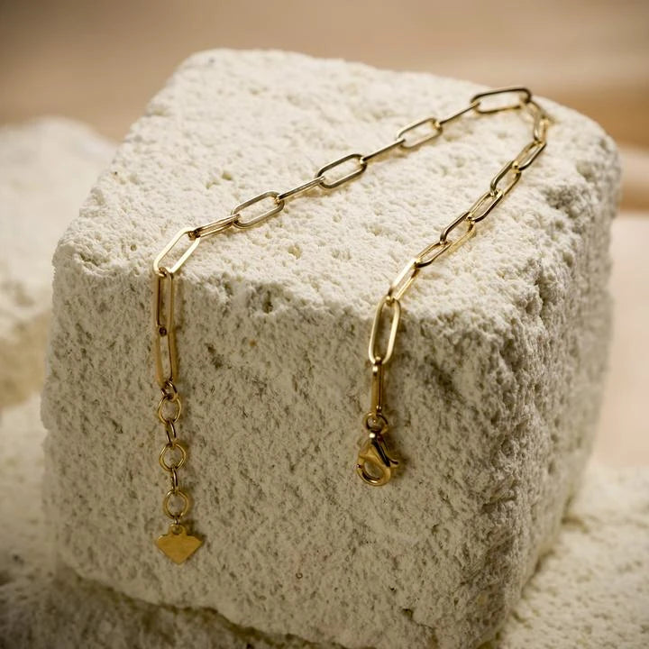 14 Ayar Altın Ataç Zincir Bileklik